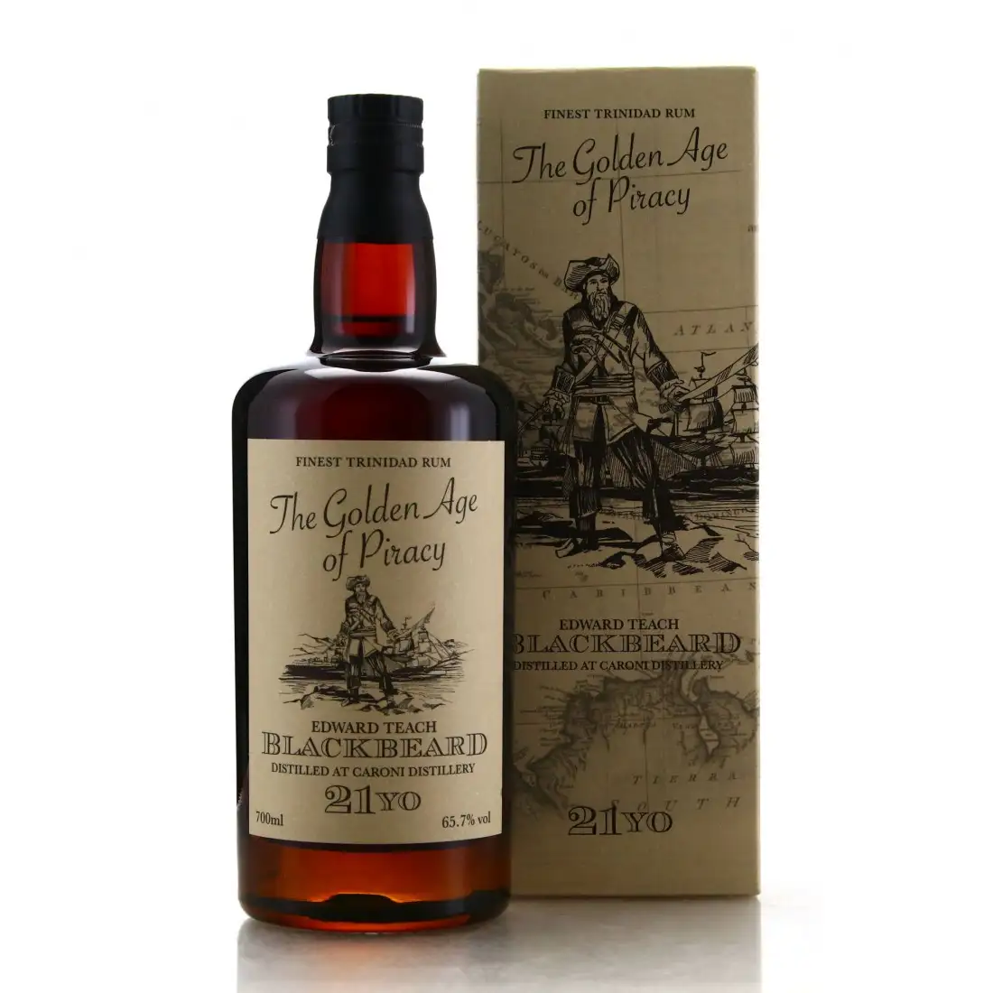Distilia Caroni The Golden Age of Piracy Edward Teach Blackbeard 1999