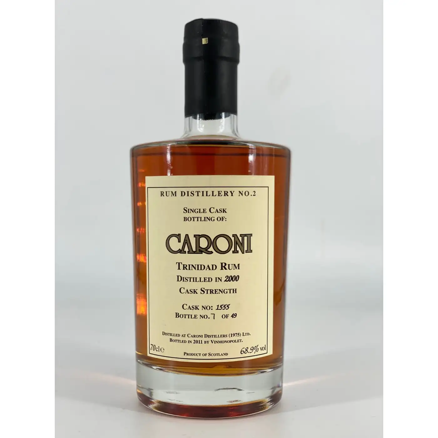Vinmonopolet Caroni Trinidad Rum 2000