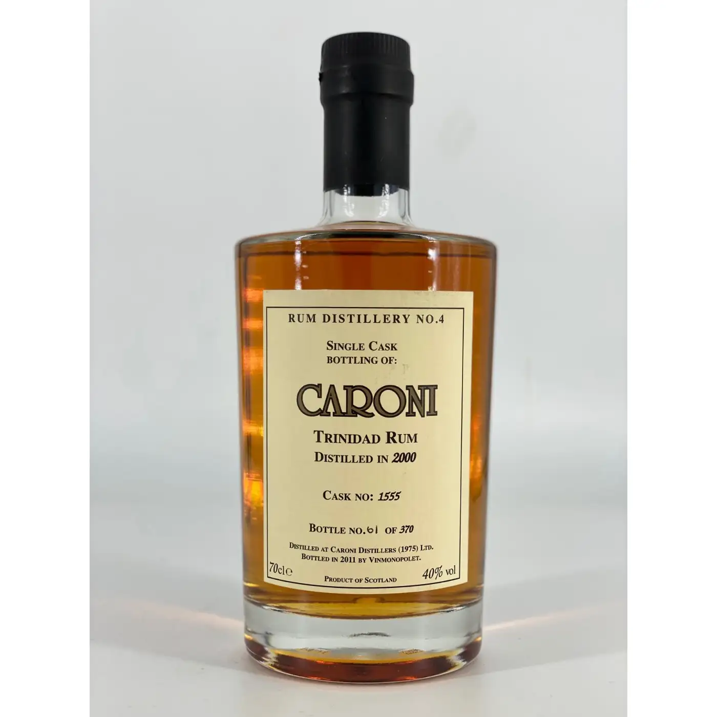 Vinmonopolet Caroni Trinidad Rum 2000