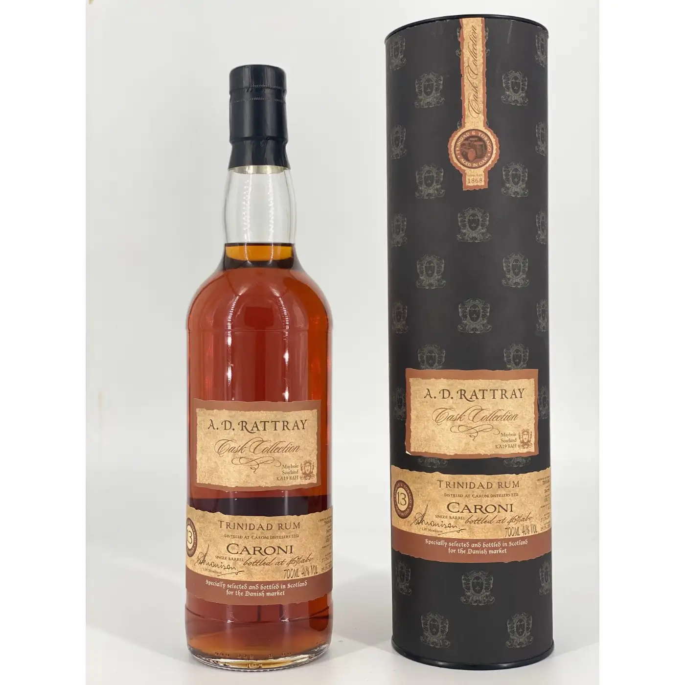 A.D. Rattray Caroni Cask Collection (Denmark) 1997