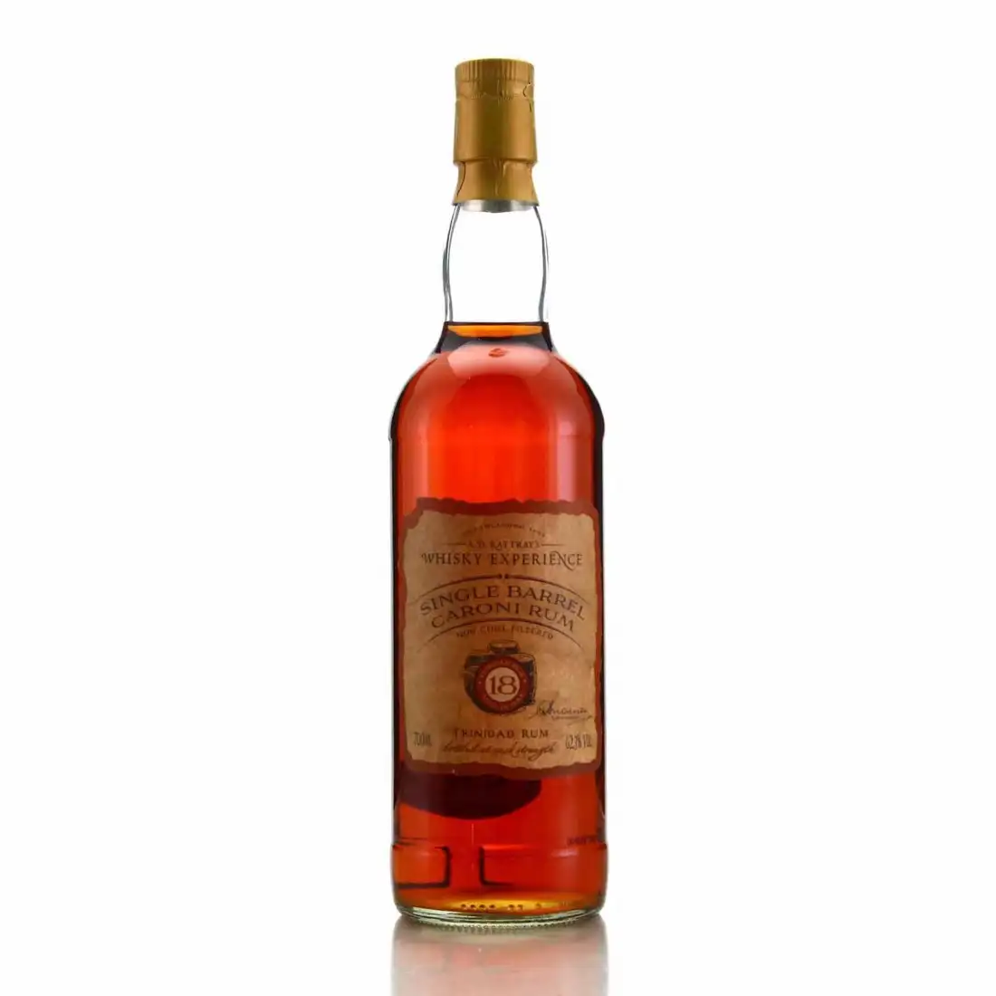 A.D. Rattray Caroni Single Barrel Caroni Rum (Whisky Experience) 1997