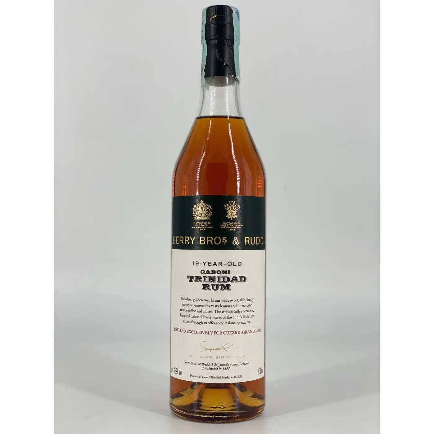 Berry Bros & Rudd Caroni Cuzziol Grandivini HTR 1997