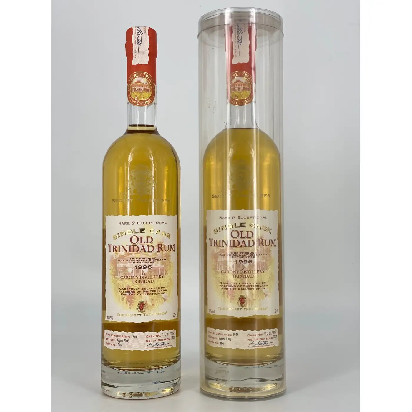 Secret Treasures Caroni Old Trinidad Rum 1996