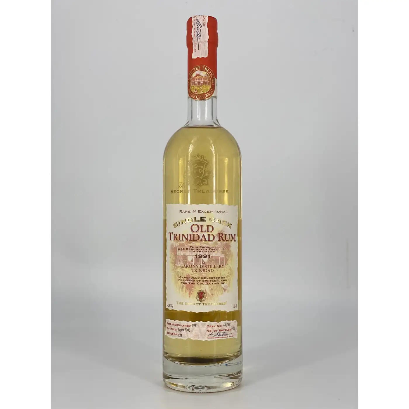 Secret Treasures Caroni Old Trinidad Rum 1991