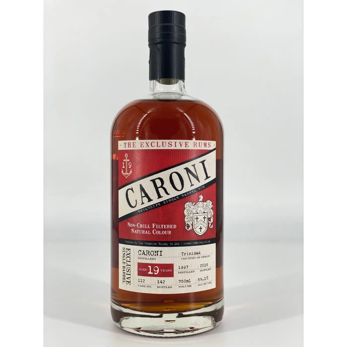 Creative Whisky Company Caroni Exclusive Single Barrel Rum HTR 1997
