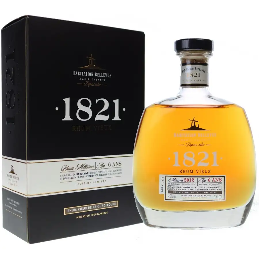 Bellevue Rhum Vieux 1821 2012