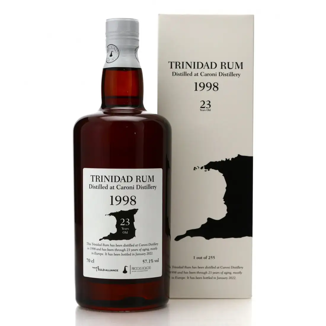 Precious Liquors & The Auld Alliance Caroni Trinidad Rum 1998