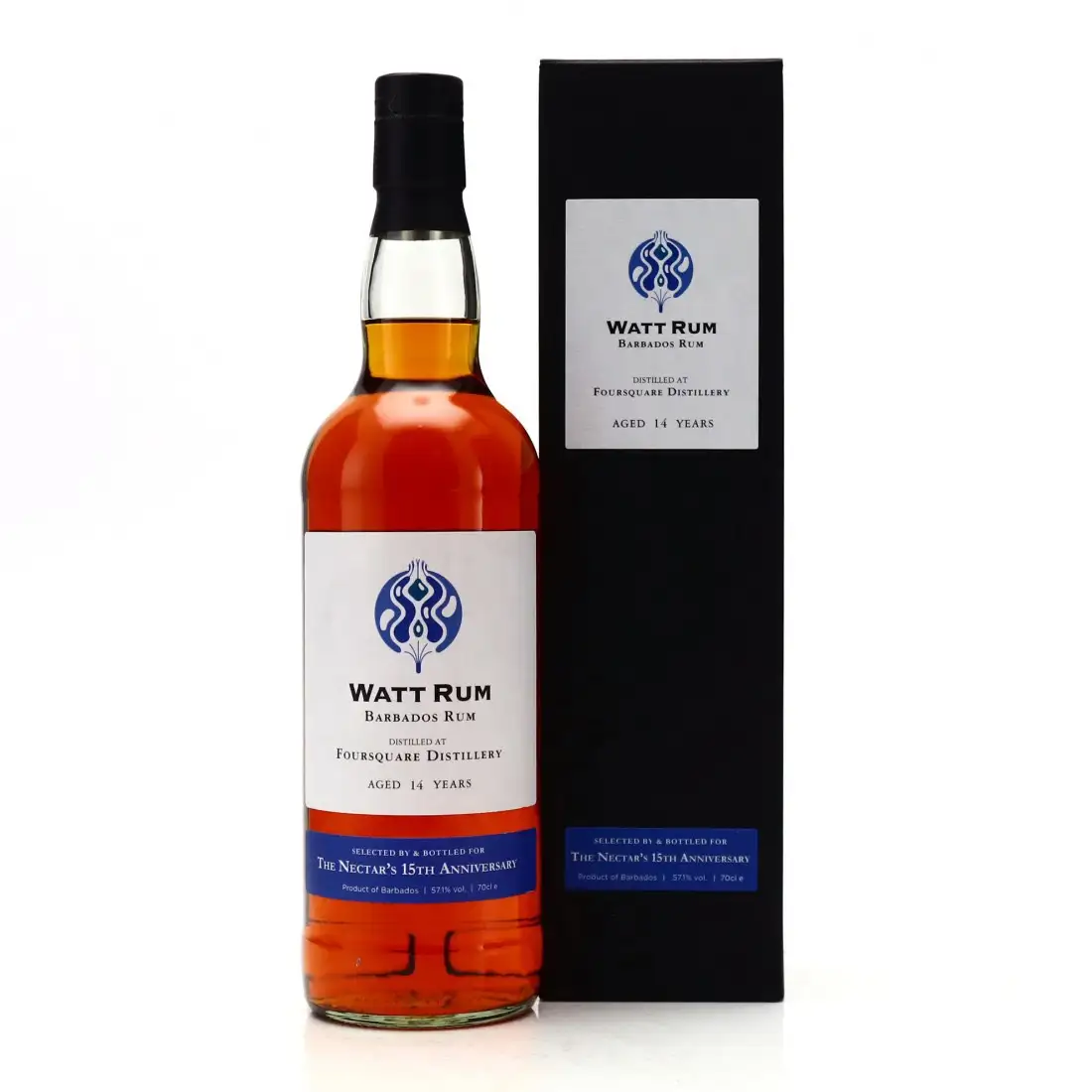 Watt Rum Foursquare Barbados Rum (Nectar 15th Anniversary) 2007