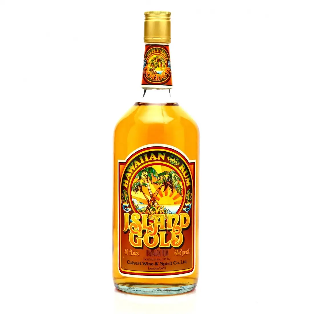 Calvert Wine & Spirit Co. Ltd. Island Gold Hawaiian Rum