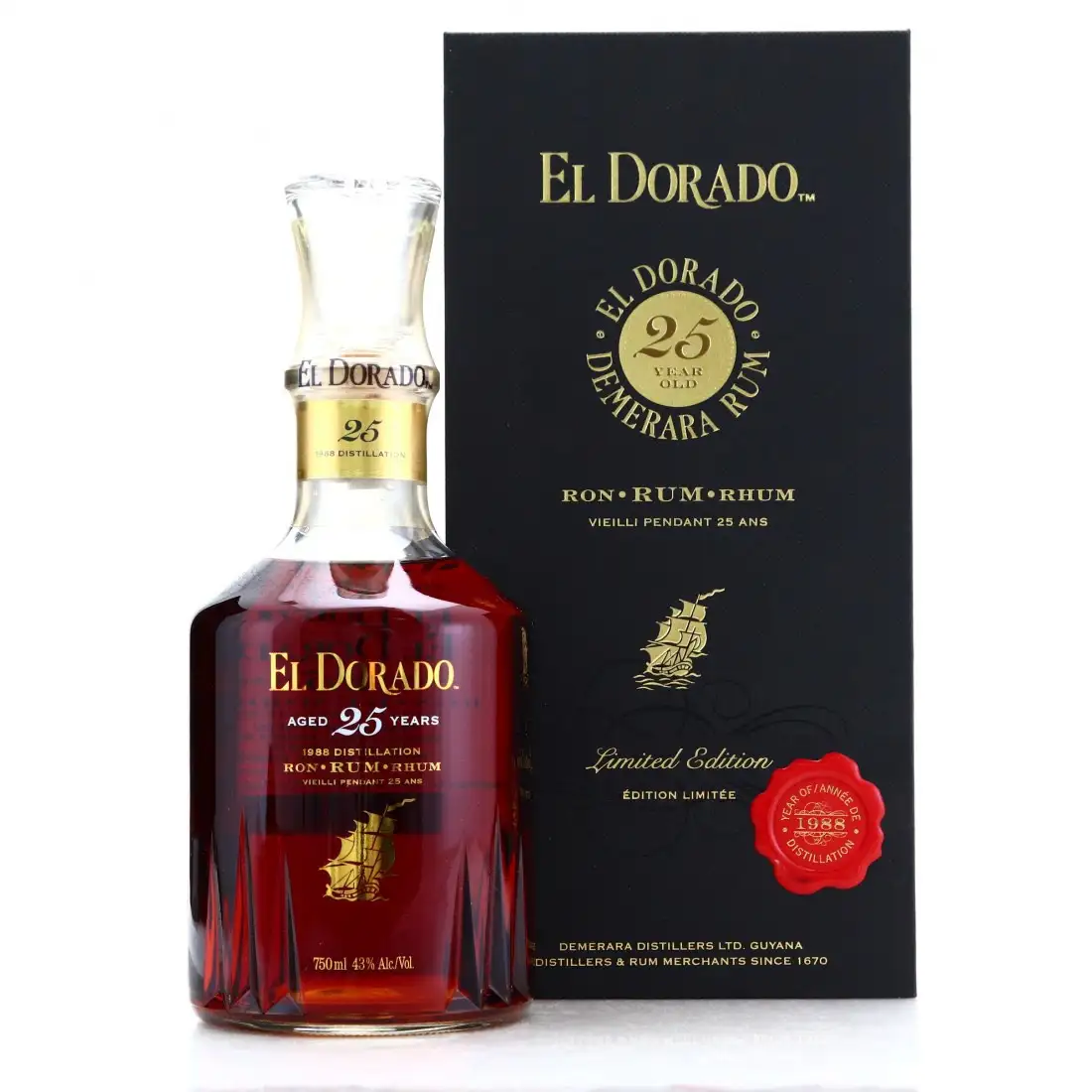DDL El Dorado 25 Grand Special Reserve 1988