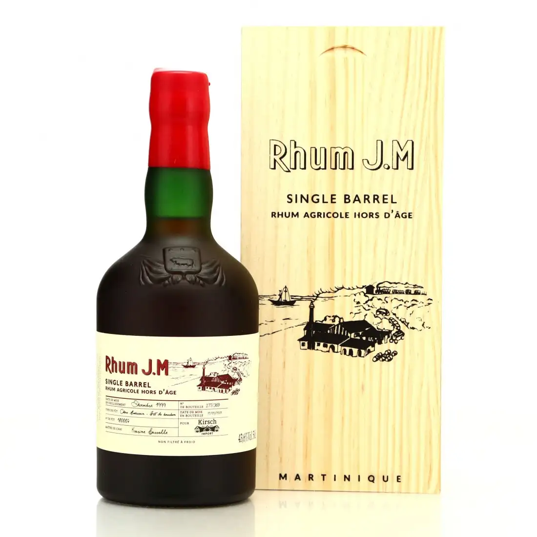 Rhum J.M Single Barrel by Kirsch Import 1999