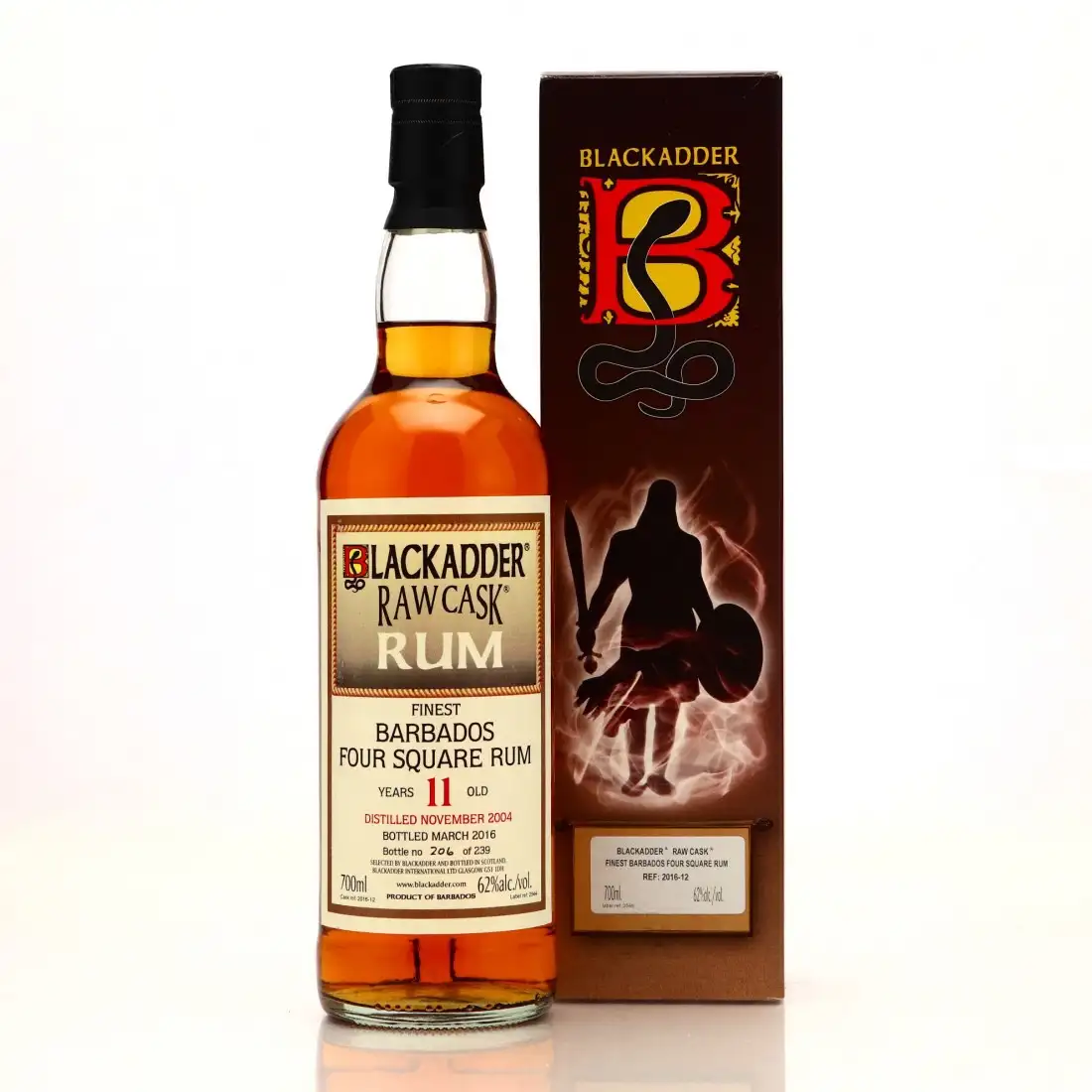 Blackadder Foursquare Raw Cask Four Square Rum 2004