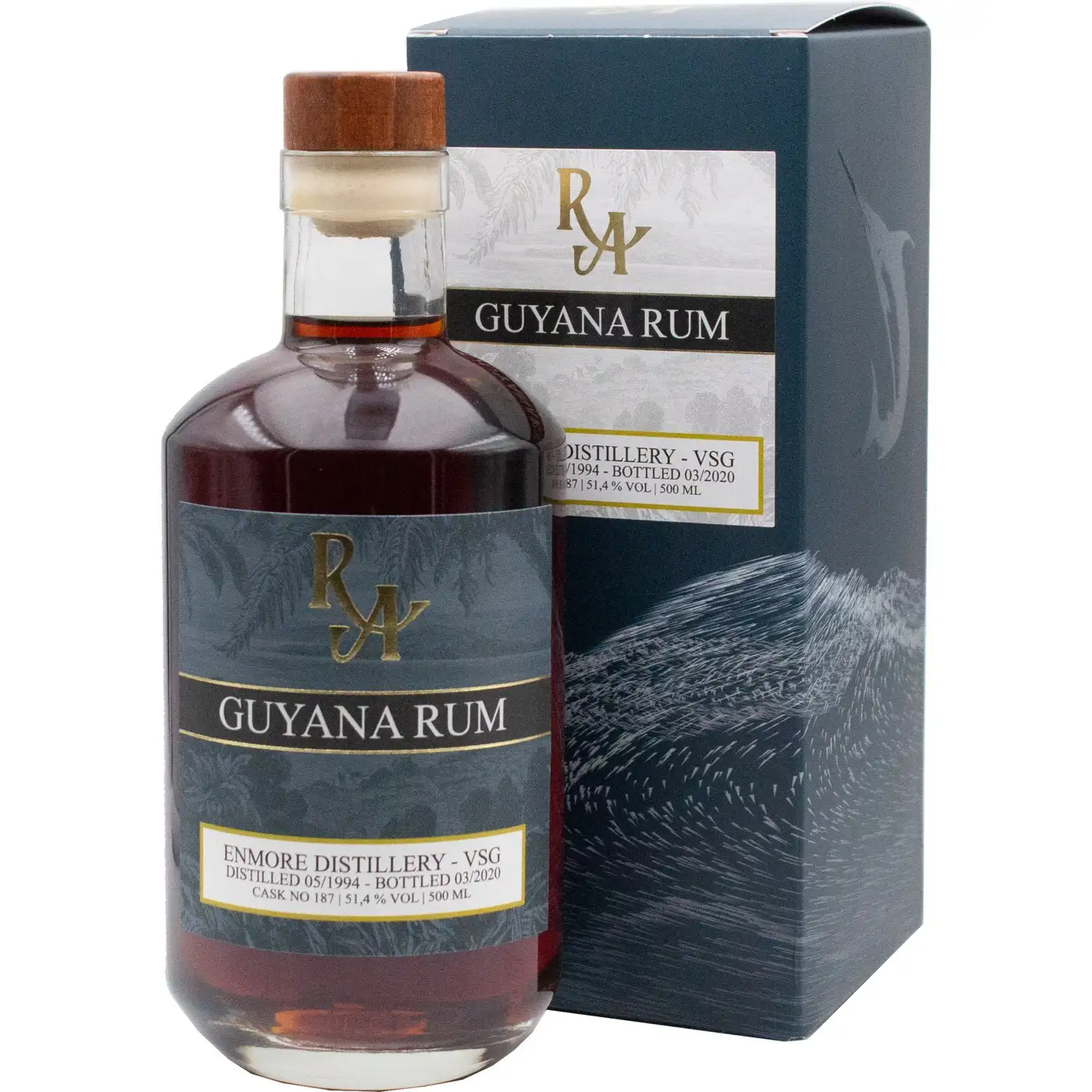 Enmore RA Guyana Rum REV 1994