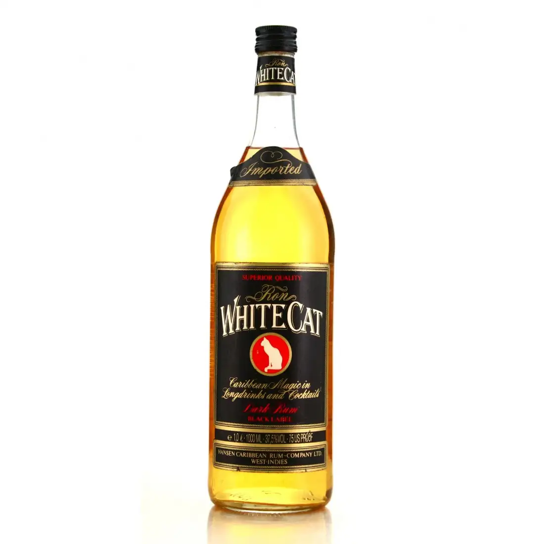 Hansen White Cat West Indies Dark Rum