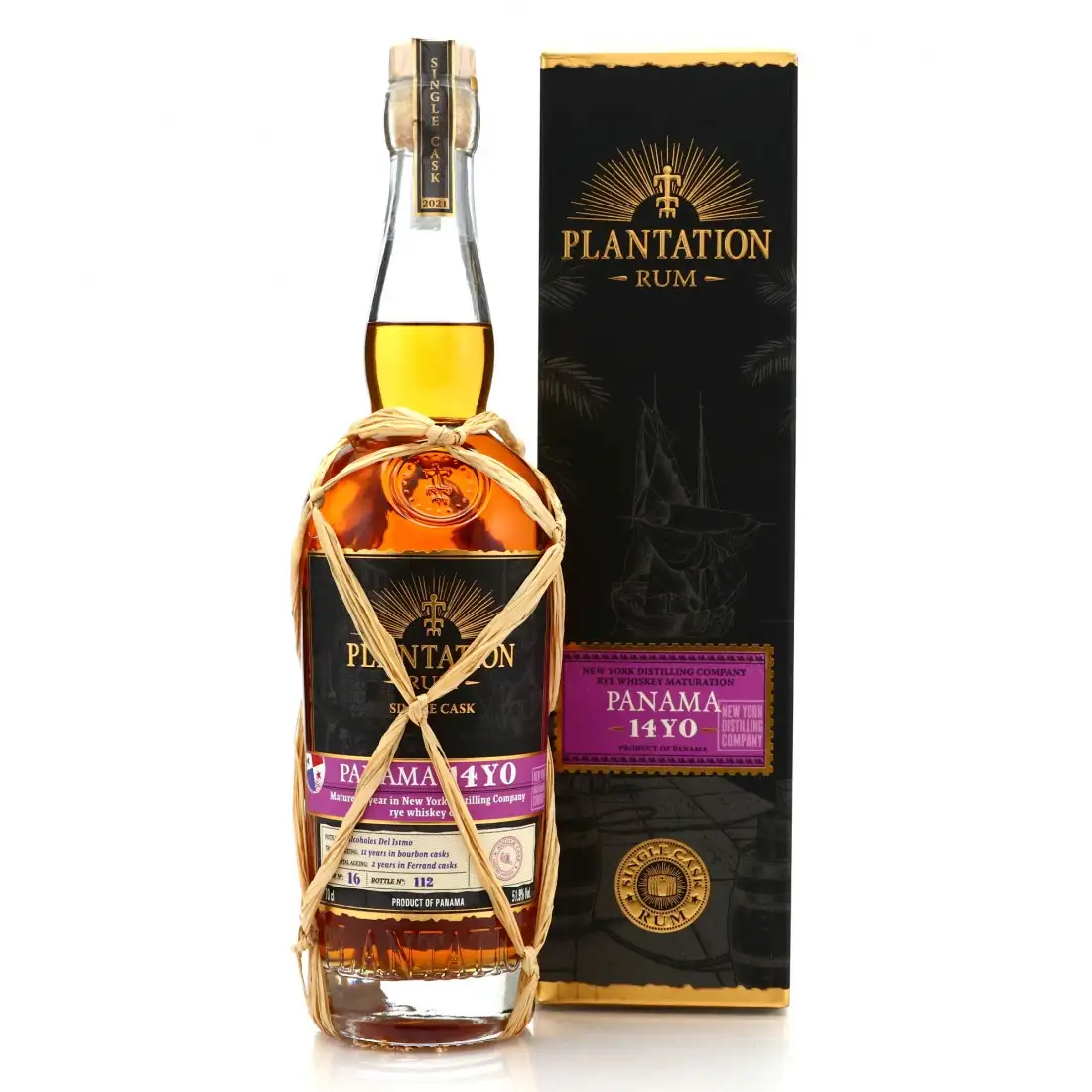 Alcoholes Del Istmo Plantation Panama 14YO Rye Whiskey Cask Finish