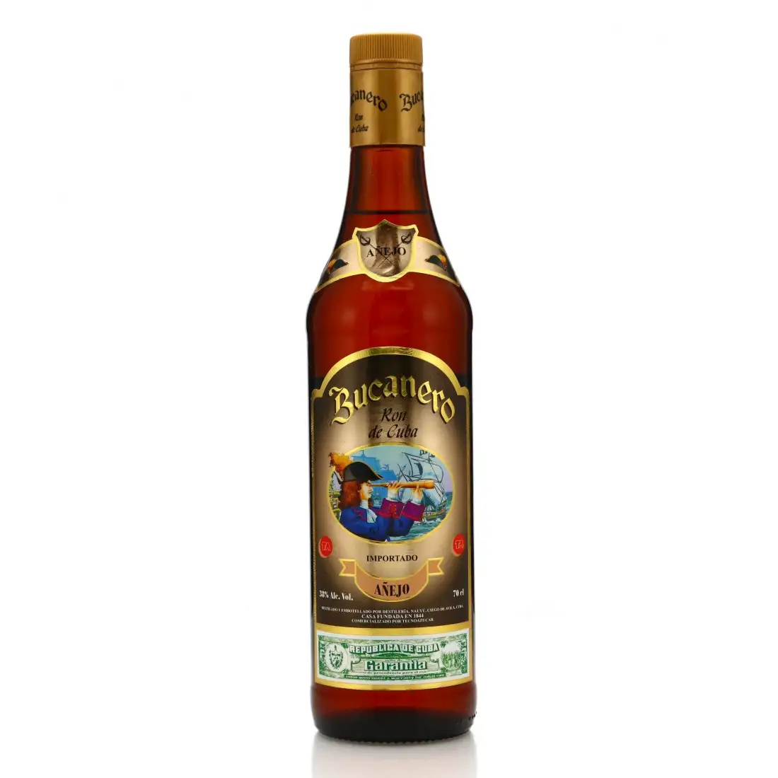 Destilería Nauýu Bucanero Ron de Cuba Añejo