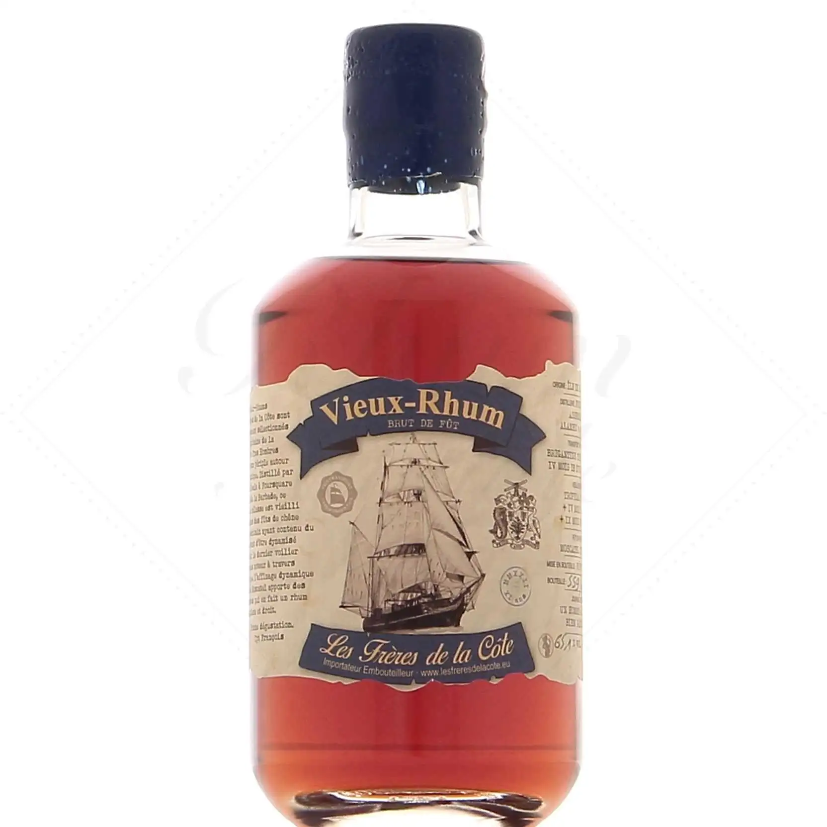 Les Frères de la Côte Foursquare Vieux Rhum - Brut de Fût 2011