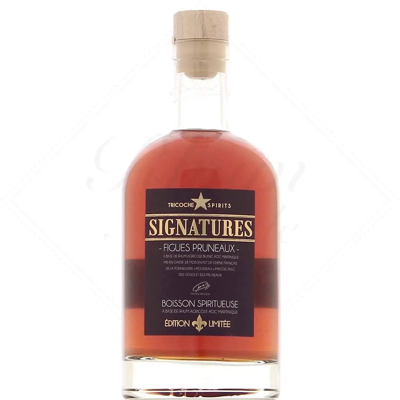 Tricoche Spirits L’Arrangé Figues Pruneaux vieilli 18 mois en fûts de chêne américan