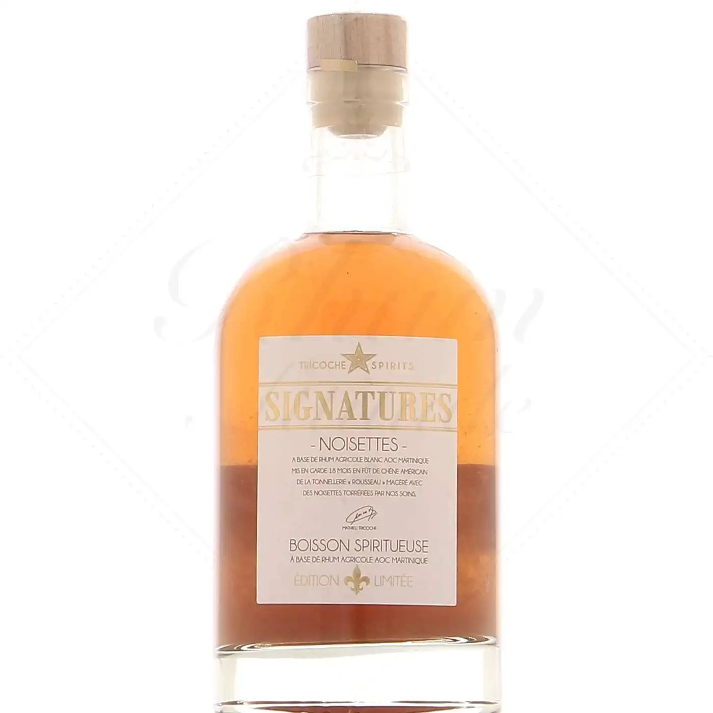 Tricoche Spirits Signatures Noisettes vieilli 18 mois en fûts de chêne américan