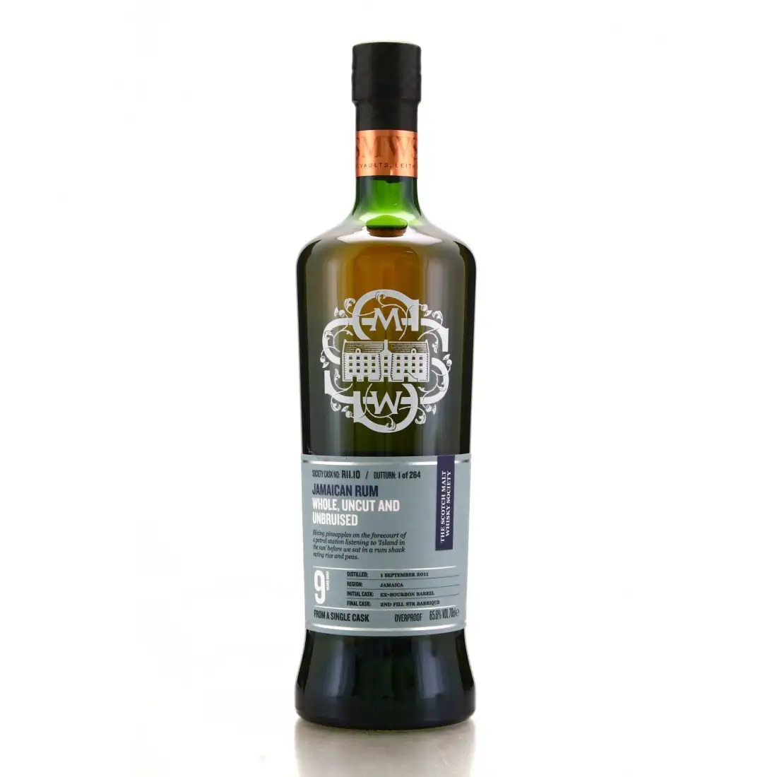 SMWS Worthy Park R11.10 Whole, uncut and unbruised 2011