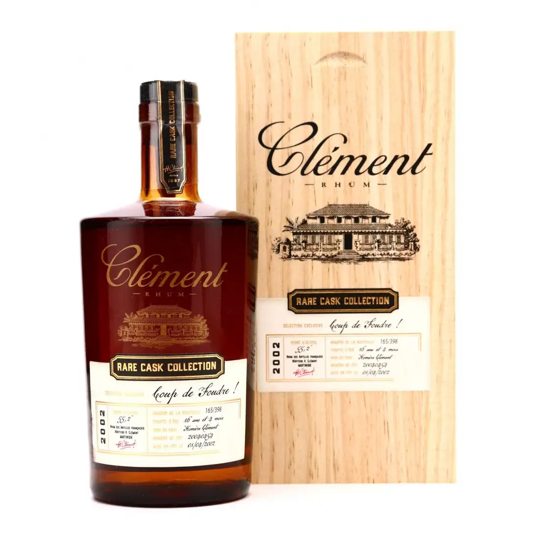 Clément Clément Rare Cask Collection Coup de Foudre 2002