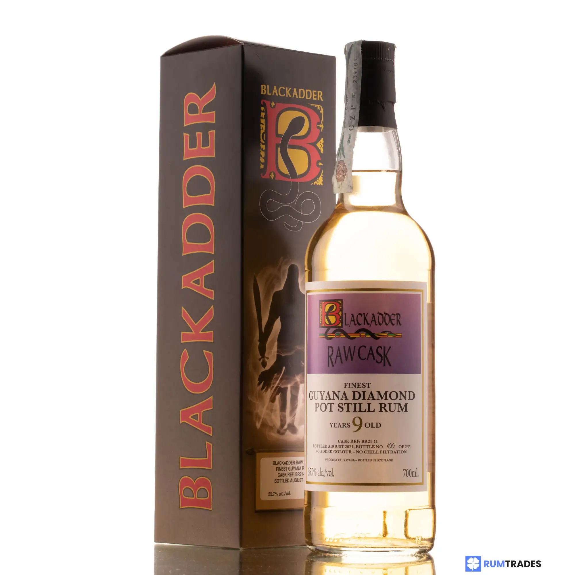 Blackadder Diamond Raw Cask Rum 2011