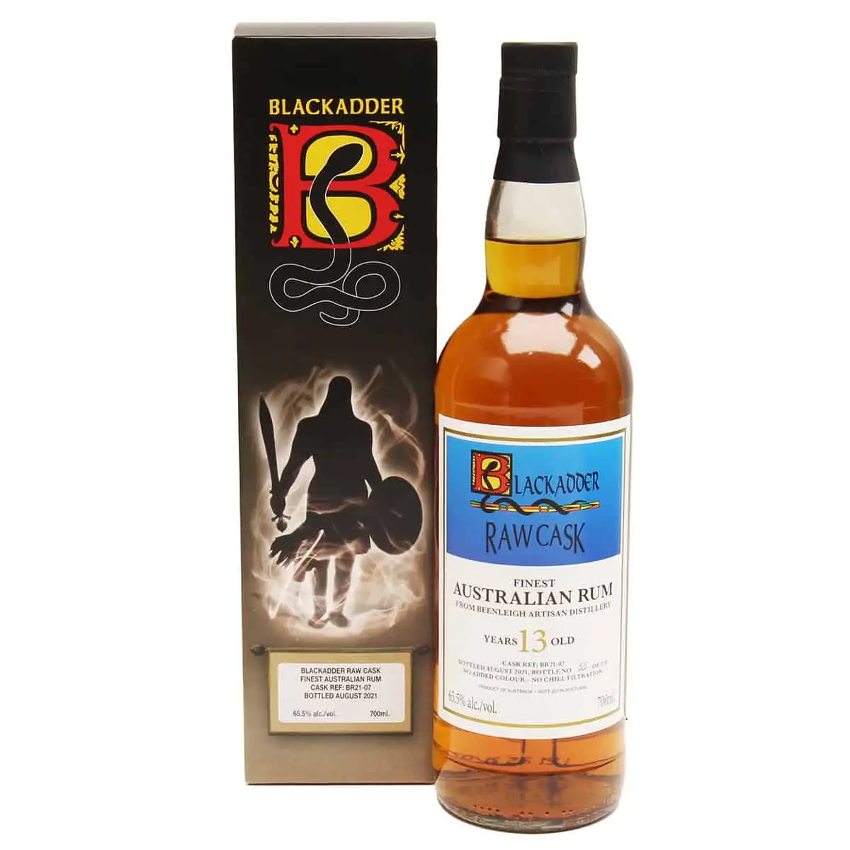 Blackadder Beenleigh Raw Cask Rum 2007