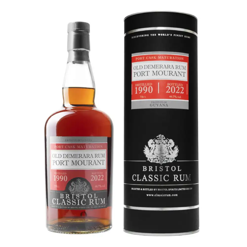 Bristol Diamond (Port Mourant) Old Demerara Rum (Port Cask Maturation) 1990