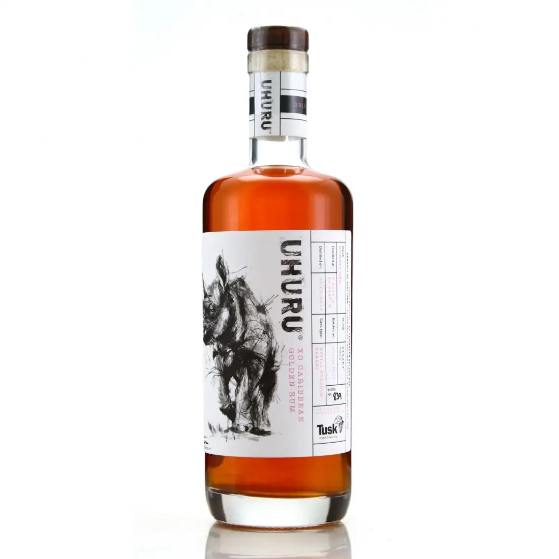 Young Spirits Uhuru XO Golden Rum 2013
