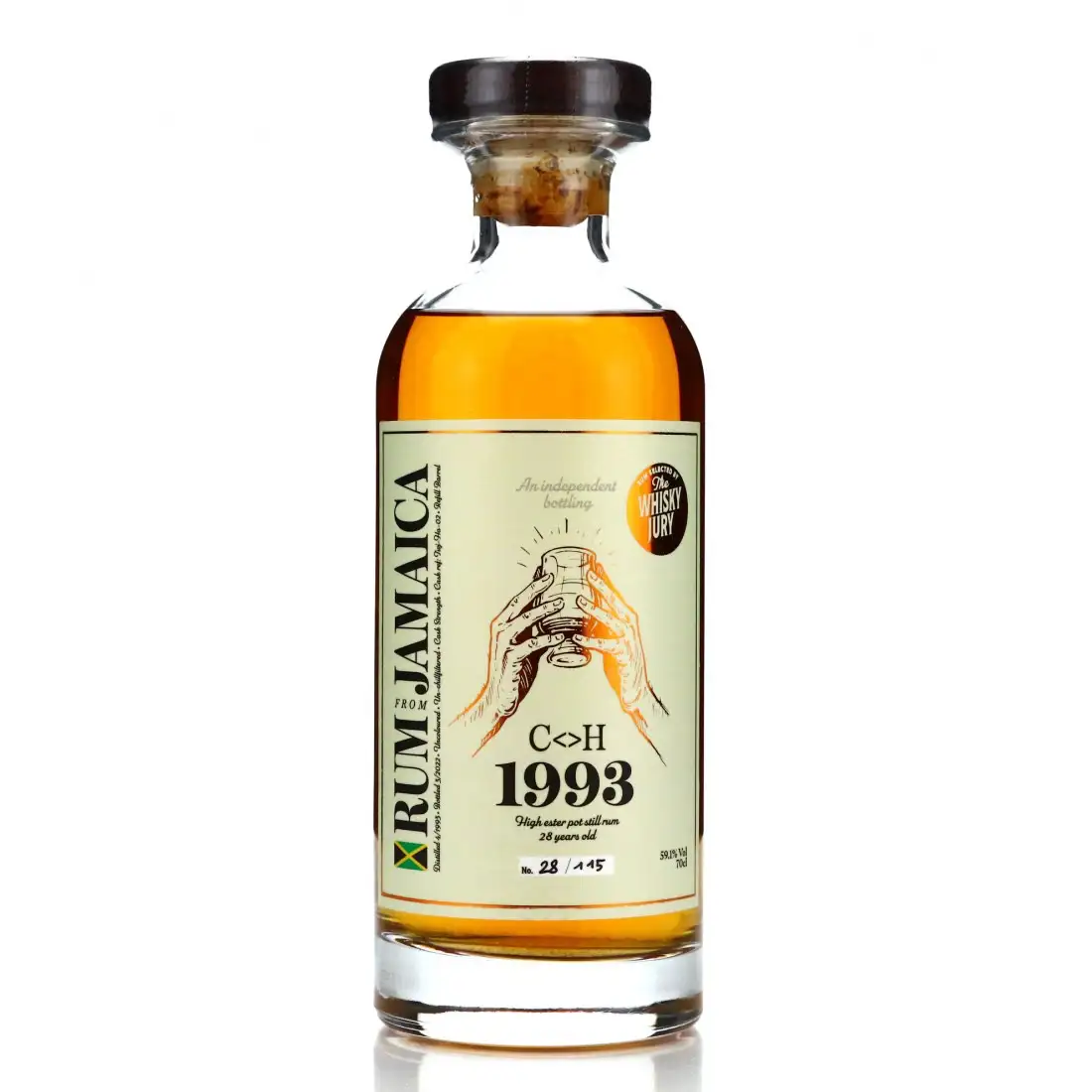 The Whisky Jury Hampden Spiritsproject Rum from Jamaica C<>H 1993