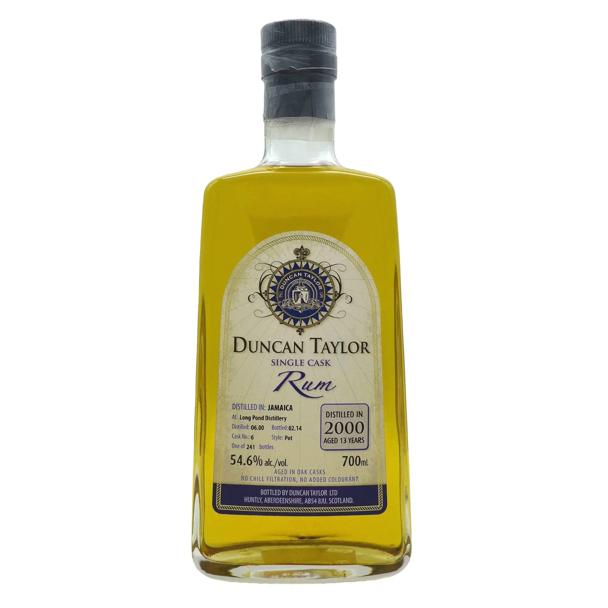 Duncan Taylor Long Pond Single Cask Rum 2000