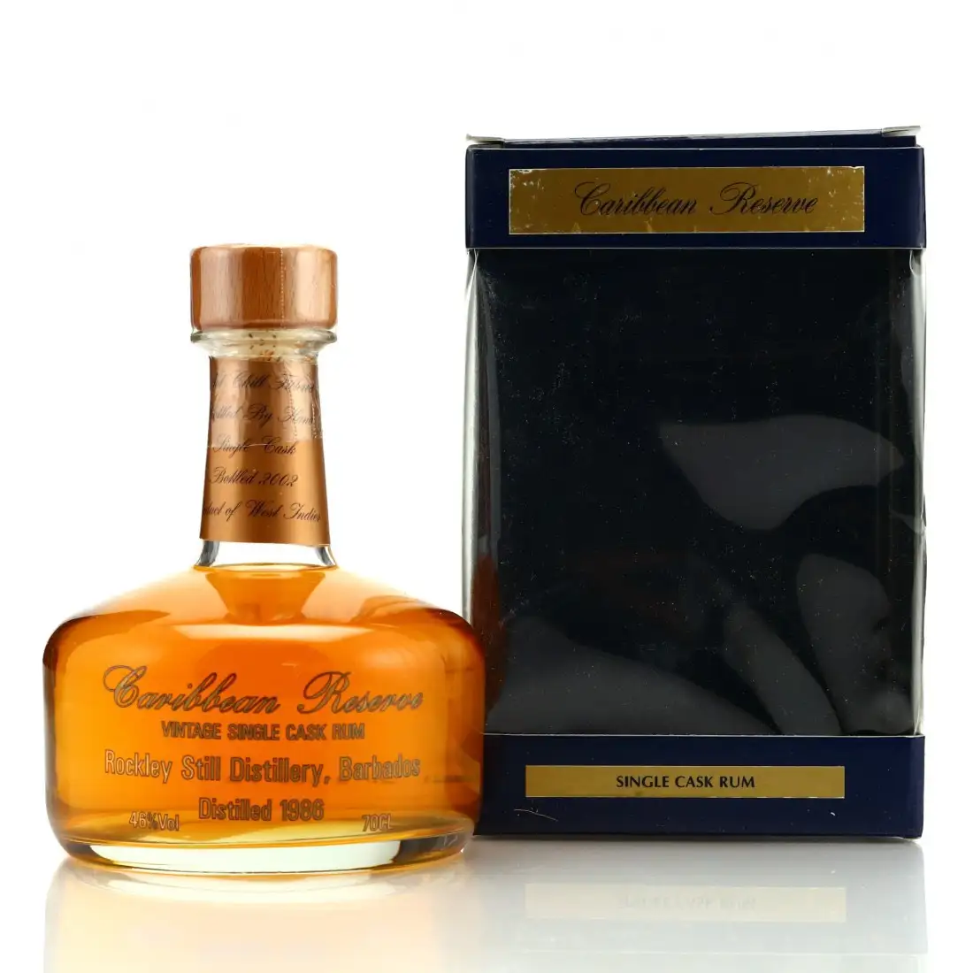 Liquid Gold Caribbean Reserve Black Rock Distillery (Rockley Still) 1986