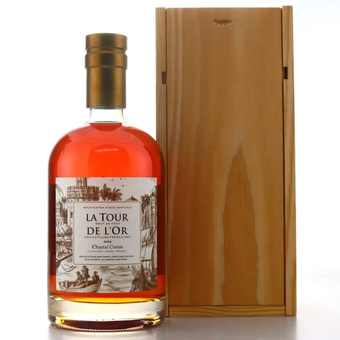 Rhum Chantal Comte La Favorite La Tour De L‘Or 2002