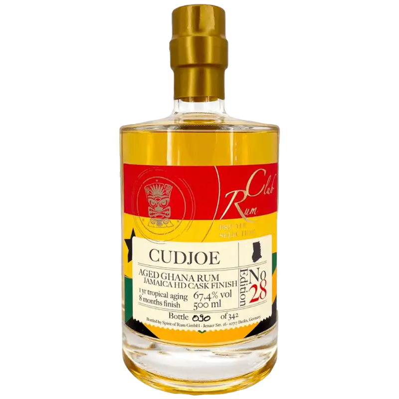 Rumclub Private Selection Ed. 28 Cudjoe (Aged Ghana Rum)