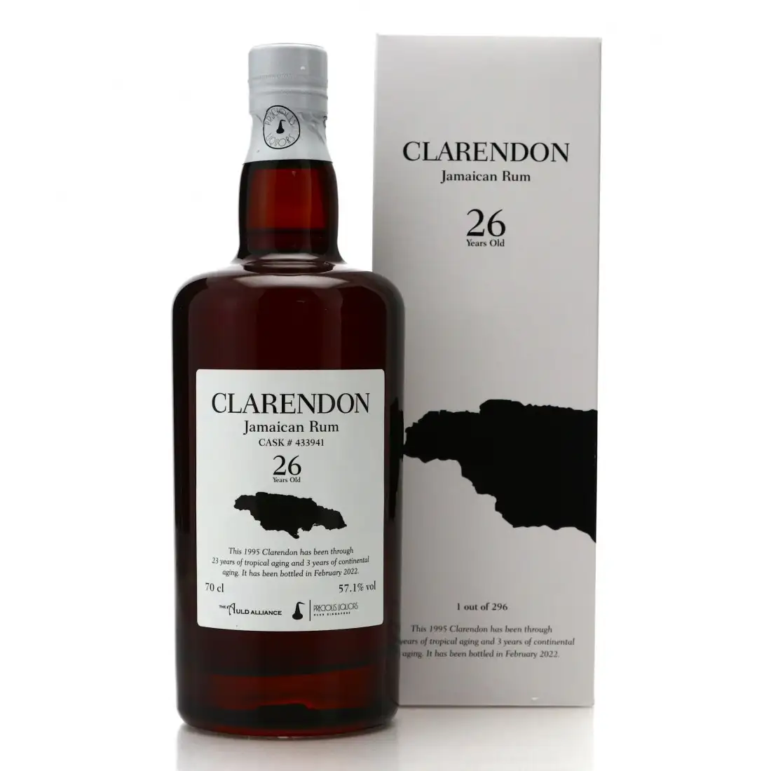 Precious Liquors Clarendon Jamaican Rum 1995