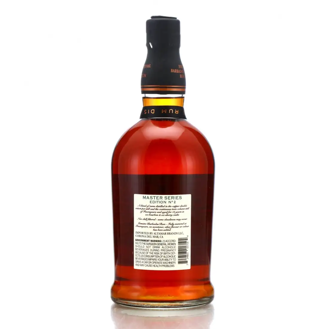 Foursquare Master Series No.2 (Concierge Total Wine) 75cl bottle — view 2