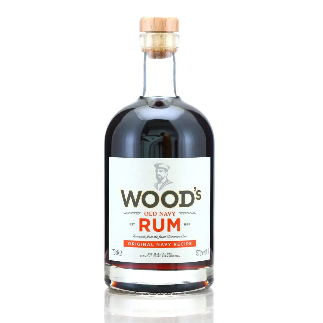 William Grant & Sons Diamond Wood‘s Old Navy Rum (Original Navy Recipe)