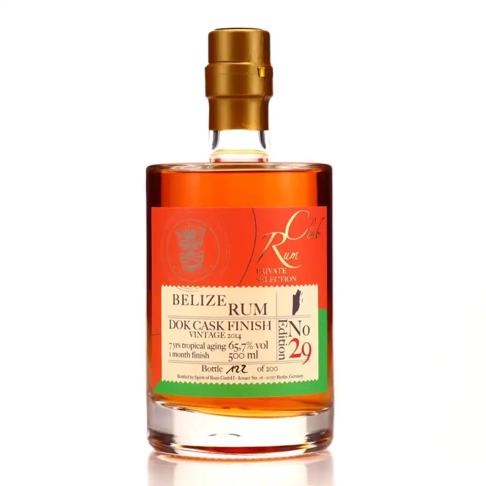 Travellers Rumclub Private Selection Ed. 29 Belize Rum (DOK Cask Finish) 2014
