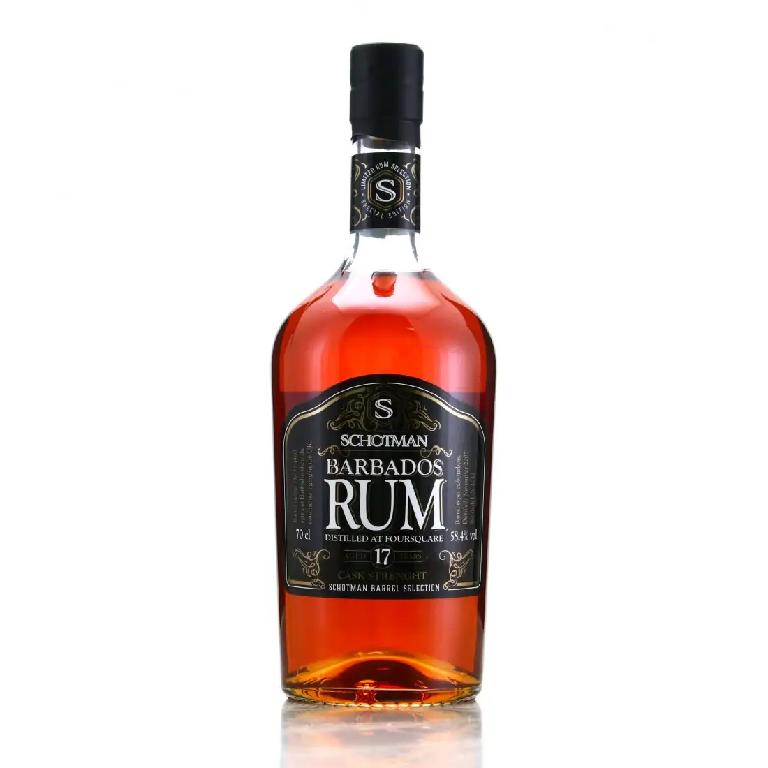 Schotman’s Barrel Selection Foursquare Barbados Rum 17 2005