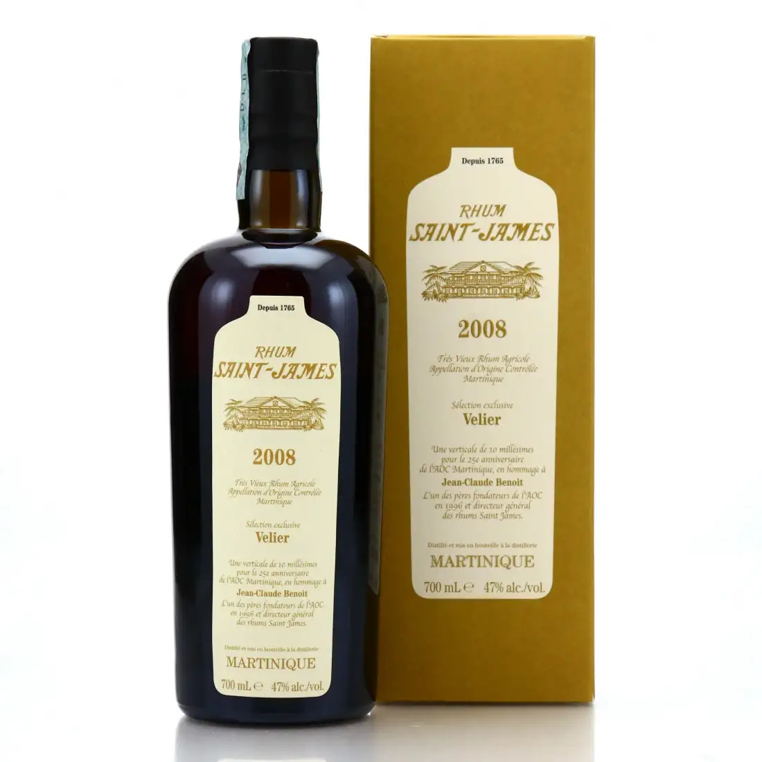 Velier Saint James Sélection exclusive Velier 2008