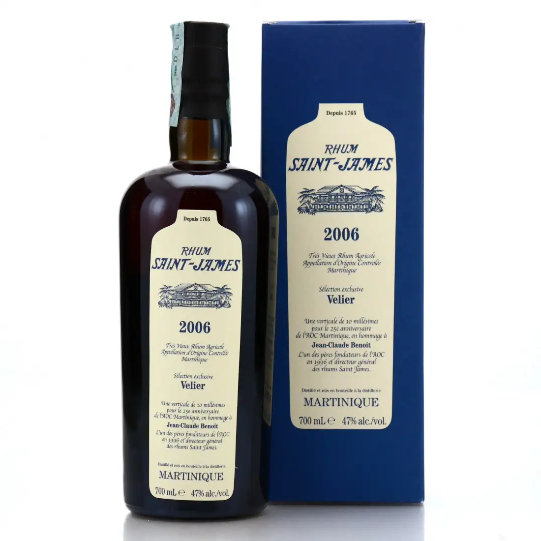 Velier Saint James Sélection exclusive Velier 2006