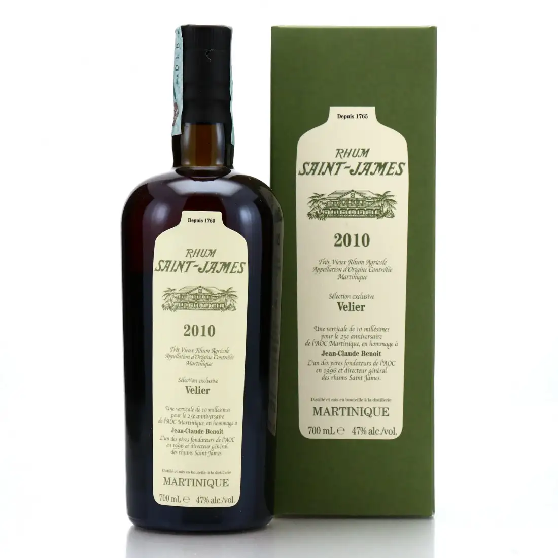 Velier Saint James Sélection exclusive Velier 2010