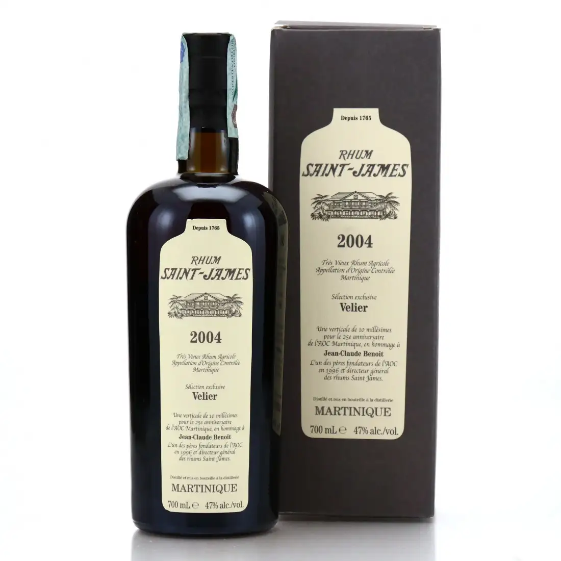 Velier Saint James Sélection exclusive Velier 2004