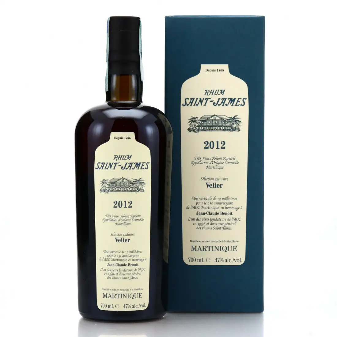 Velier Saint James Sélection exclusive Velier 2012