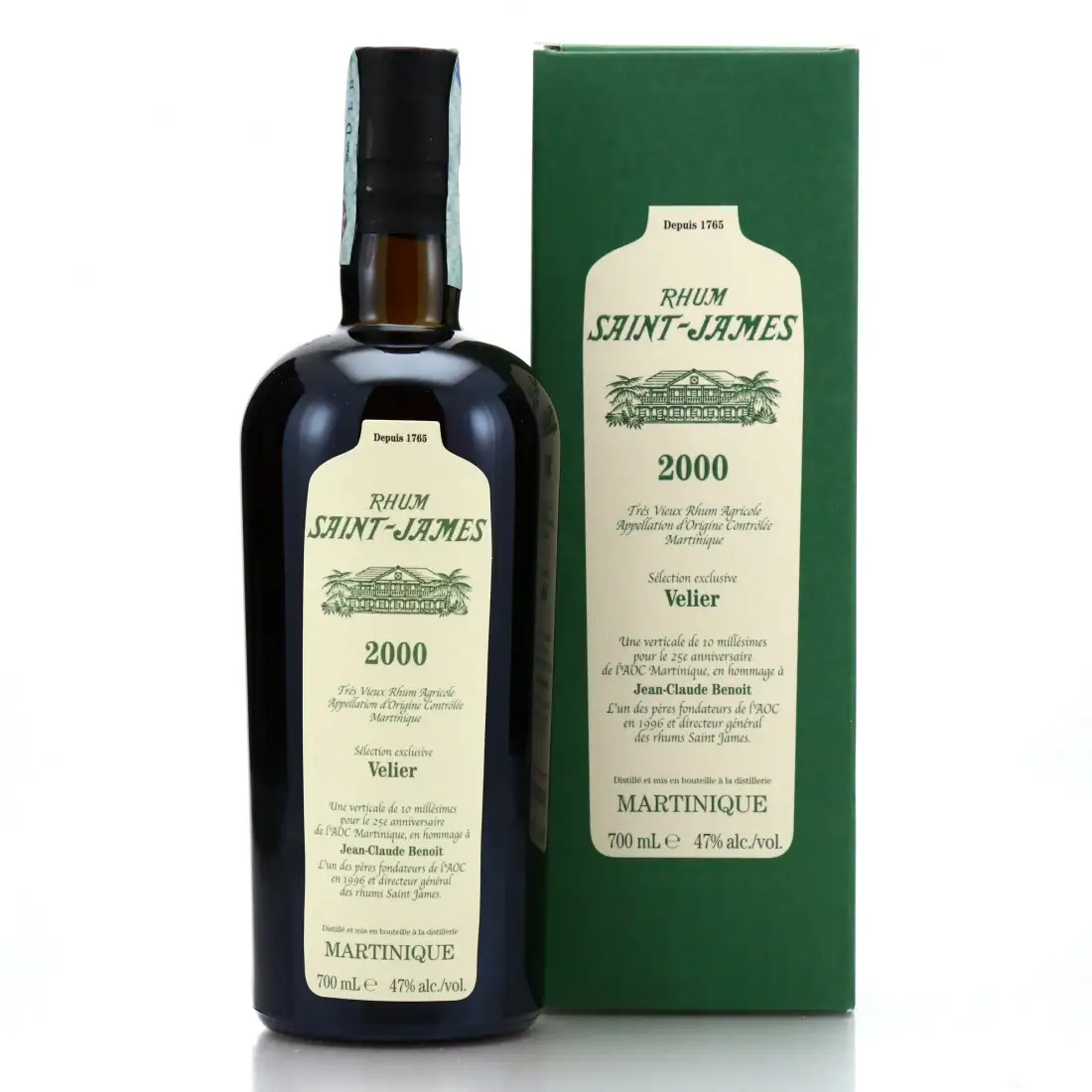 Velier Saint James Sélection exclusive Velier 2000