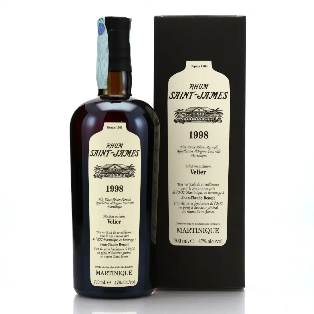 Velier Saint James Sélection exclusive Velier 1998
