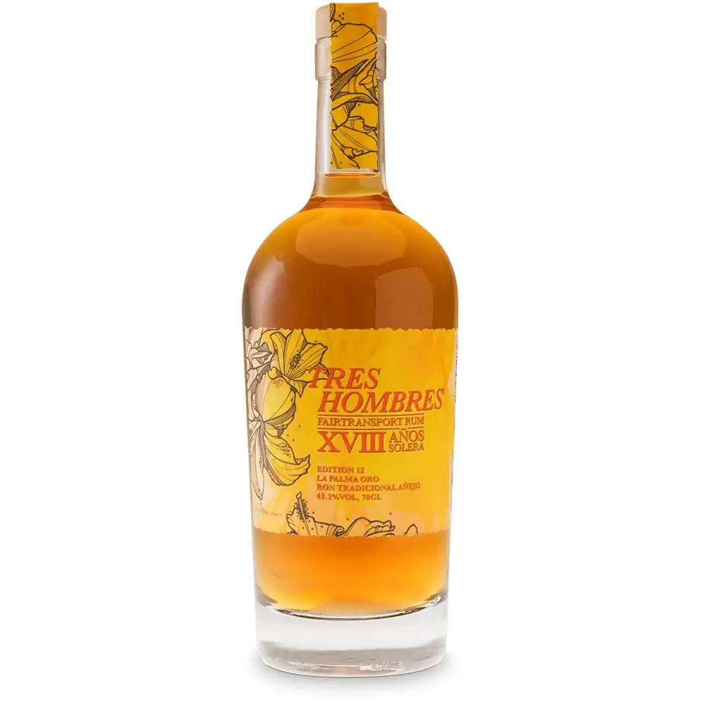 Tres Hombres Ron Aldea Ed. 012 La Palma Oro XVIII