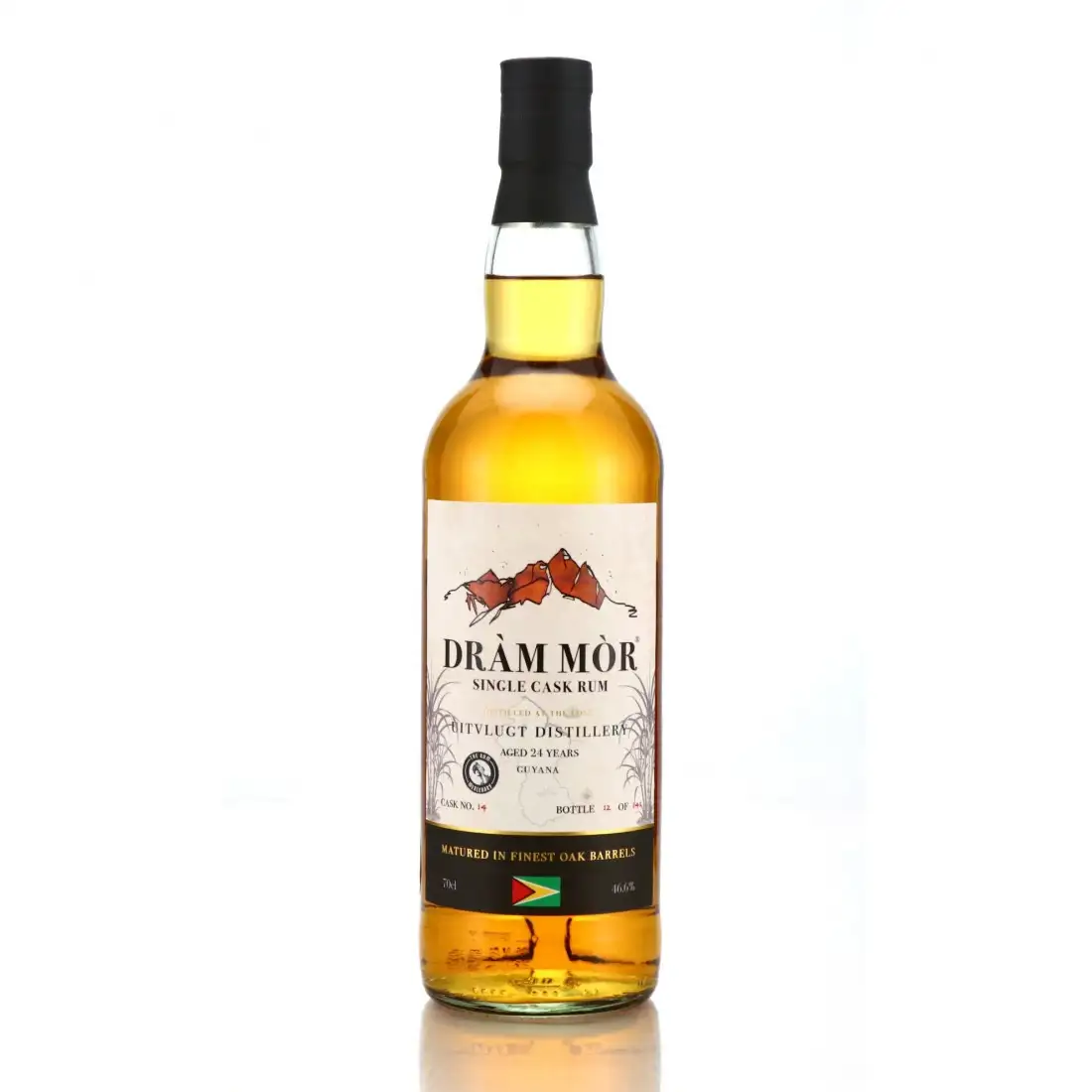 Dràm Mòr Uitvlugt (Port Mourant) Single Cask Rum MPMM 1997