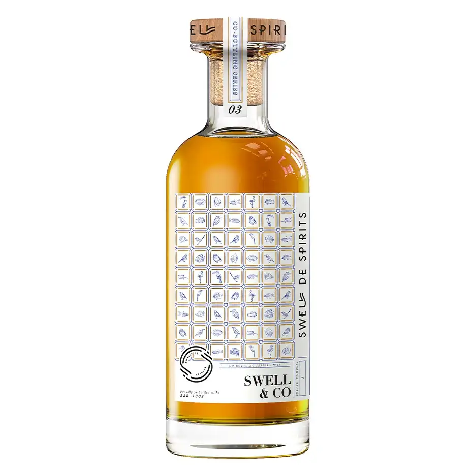 Swell de Spirits Travellers Swell & Co. Co-bottling series #3 Bar 1802 2008