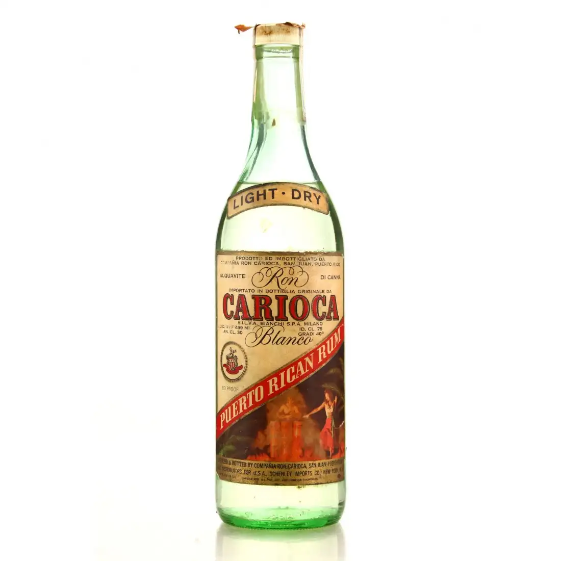 Ron Carioca Puerto Rican Rum 1960s
